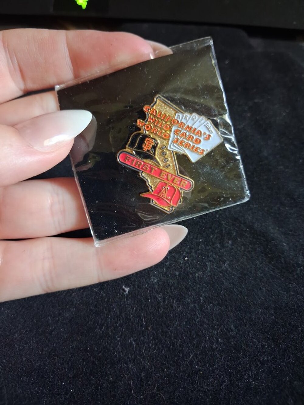 California's Wild card World Series First Ever pin
